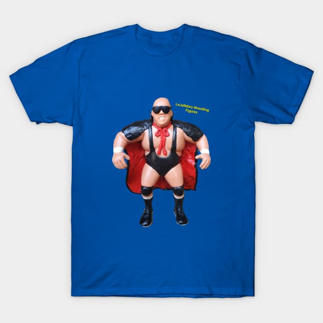 Caped 5 Count T-Shirt by LeJeNdary Wrestling Figures